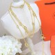 2022SS HERMES Hermes Necklace in a soft atmosphere 2022SS HERMES Hermes Necklace in a soft atmosphere