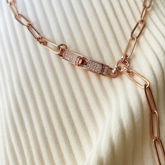 Wearing a strong sense of jewel HERMES Hermes 2022AW necklace Wearing a strong sense of jewel HERMES Hermes 2022AW necklace