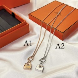 Fashionable advanced wear HERMES Hermes 2022AW necklace
