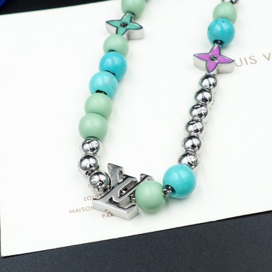 2022SS LOUIS VUITTON Louis Vuitton color variation rich necklace 2022SS LOUIS VUITTON Louis Vuitton color variation rich necklace