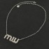 2022SS MIU MIU cute atmosphere necklace