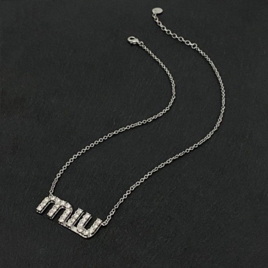 2022SS MIU MIU cute atmosphere necklace 2022SS MIU MIU cute atmosphere necklace
