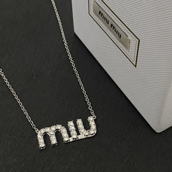 2022SS MIU MIU cute atmosphere necklace 2022SS MIU MIU cute atmosphere necklace