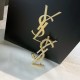 YSL Yves Saint Laurent Excellent practical brooch for daily use YSL Yves Saint Laurent Excellent practical brooch for daily use