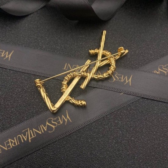YSL Yves Saint Laurent Limited SALE Price Brooch YSL Yves Saint Laurent Limited SALE Price Brooch