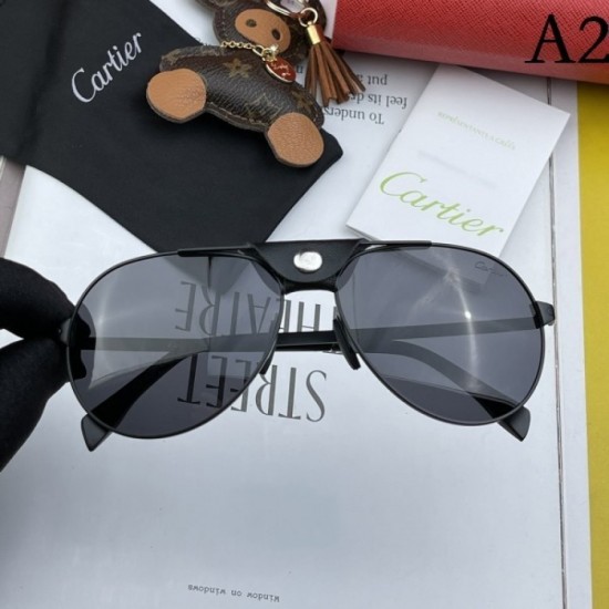 Two colors of sunglasses can be selected 2022SS New spring CARTIER Cartier Two colors of sunglasses can be selected 2022SS New spring CARTIER Cartier