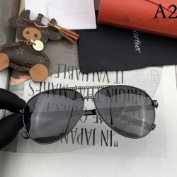 Two colors of sunglasses can be selected 2022SS Trendy item CARTIER Cartier