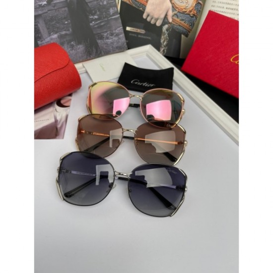 CARTIER Cartier sunglasses multicolor selectable logo is cool CARTIER Cartier sunglasses multicolor selectable logo is cool