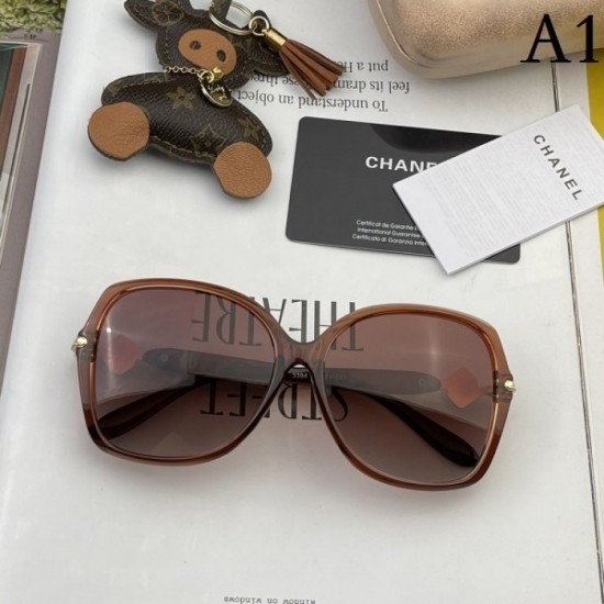 Two colors of sunglasses can be selected 2022SS CHANEL will continue to attract attention in the spring and summer Two colors of sunglasses can be selected 2022SS CHANEL will continue to attract attention in the spring and summer