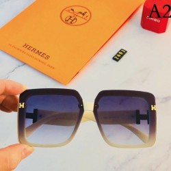 HERMES Hermes sunglasses multicolor selectable to dress fashionably