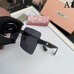 Sunglasses multicolor selectable 2022SS Adult cute MIU MIU