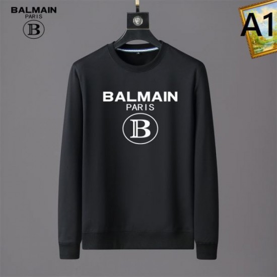 BALMAIN Balmain Pullover 2023FW Popular New Brand Item BALMAIN Balmain Pullover 2023FW Popular New Brand Item