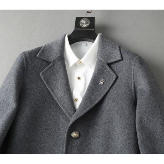BURBERRY Burberry wool coat 2023FW New item this winter that attracts attention BURBERRY Burberry wool coat 2023FW New item this winter that attracts attention