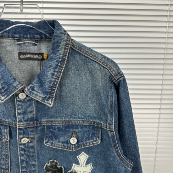 CHROME HEARTS denim coat 2023FW final sale CHROME HEARTS denim coat 2023FW final sale