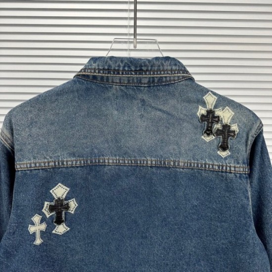 CHROME HEARTS denim coat 2023FW final sale CHROME HEARTS denim coat 2023FW final sale