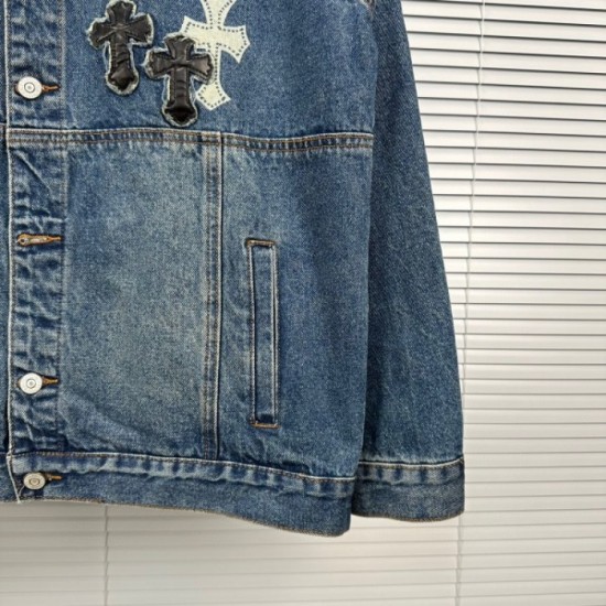 CHROME HEARTS denim coat 2023FW final sale CHROME HEARTS denim coat 2023FW final sale