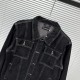CHROME HEARTS denim coat 2023FW explosively popular CHROME HEARTS denim coat 2023FW explosively popular