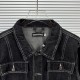 CHROME HEARTS denim coat 2023FW explosively popular CHROME HEARTS denim coat 2023FW explosively popular