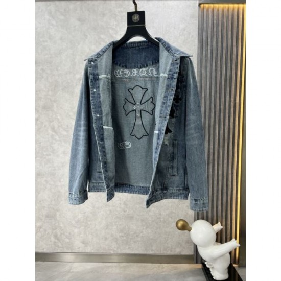 CHROME HEARTS denim coat 2023FW new fall/winter item CHROME HEARTS denim coat 2023FW new fall/winter item