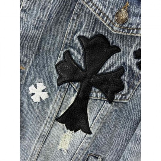 CHROME HEARTS denim coat 2023FW new fall/winter item CHROME HEARTS denim coat 2023FW new fall/winter item