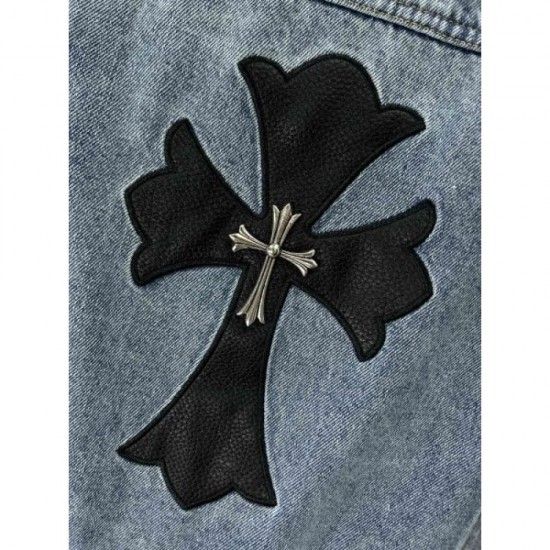 CHROME HEARTS denim coat 2023FW new fall/winter item CHROME HEARTS denim coat 2023FW new fall/winter item