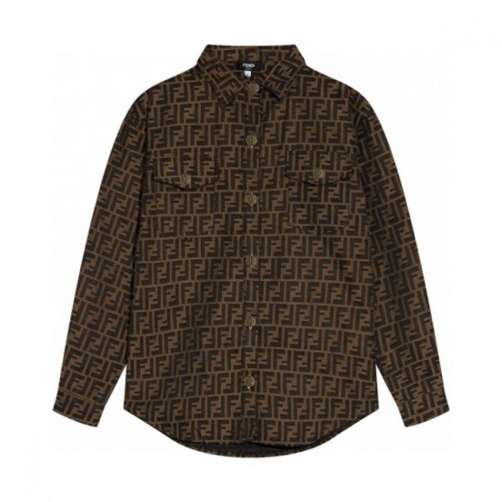 FENDI Denim coat 2023FW New item in the fall/winter collection FENDI Denim coat 2023FW New item in the fall/winter collection