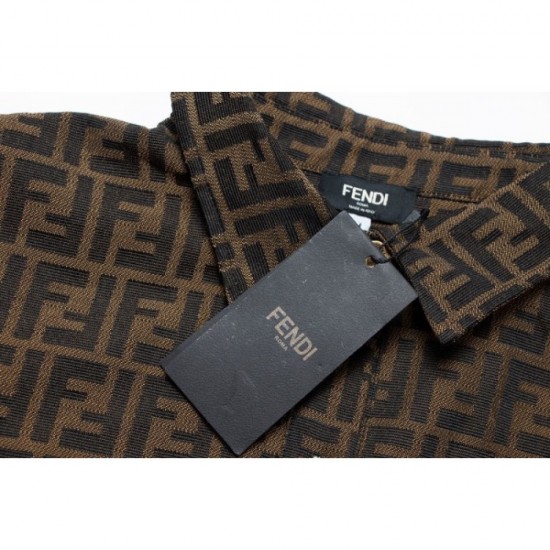 FENDI Denim coat 2023FW New item in the fall/winter collection FENDI Denim coat 2023FW New item in the fall/winter collection