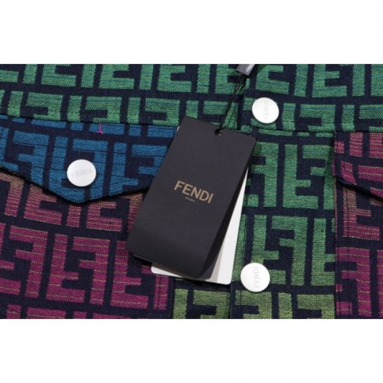 FENDI Denim coat 2023FW New winter item that will be loved by many users FENDI Denim coat 2023FW New winter item that will be loved by many users
