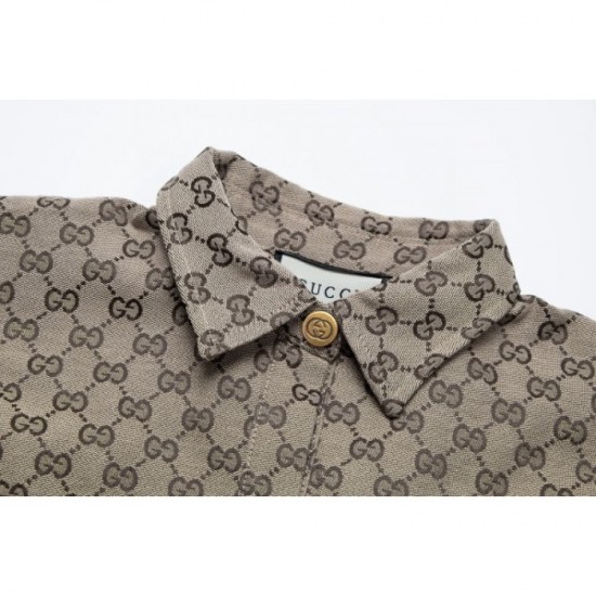 GUCCI Gucci denim coat 2023FW Popular style that sold this year GUCCI Gucci denim coat 2023FW Popular style that sold this year