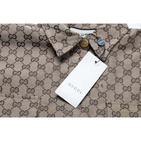 GUCCI Gucci denim coat 2023FW Popular style that sold this year GUCCI Gucci denim coat 2023FW Popular style that sold this year