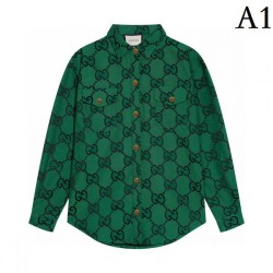 GUCCI Gucci denim coat 2023FW New autumn/winter item that boasts tremendous support