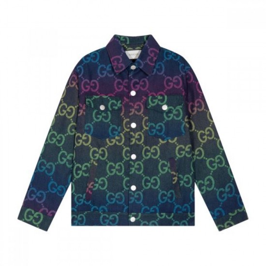 GUCCI Gucci denim coat 2023FW A must-have item for winter GUCCI Gucci denim coat 2023FW A must-have item for winter