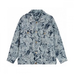 LOUIS VUITTON Louis Vuitton Denim Coat 2023FW VIP Sale Exceptional