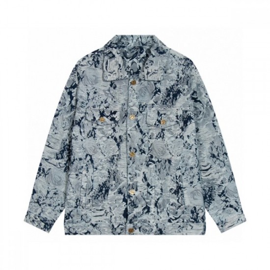 LOUIS VUITTON Louis Vuitton Denim Coat 2023FW VIP Sale Exceptional LOUIS VUITTON Louis Vuitton Denim Coat 2023FW VIP Sale Exceptional