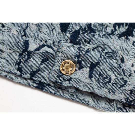 LOUIS VUITTON Louis Vuitton Denim Coat 2023FW VIP Sale Exceptional LOUIS VUITTON Louis Vuitton Denim Coat 2023FW VIP Sale Exceptional