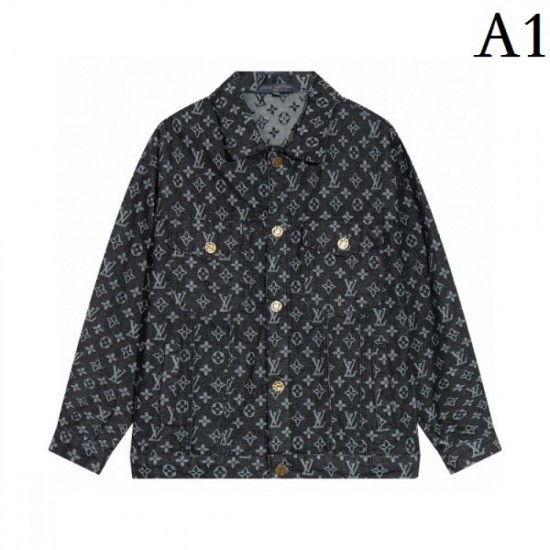 LOUIS VUITTON Louis Vuitton denim coat 2023FW latest hot topic LOUIS VUITTON Louis Vuitton denim coat 2023FW latest hot topic