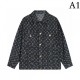 LOUIS VUITTON Louis Vuitton denim coat 2023FW latest hot topic LOUIS VUITTON Louis Vuitton denim coat 2023FW latest hot topic