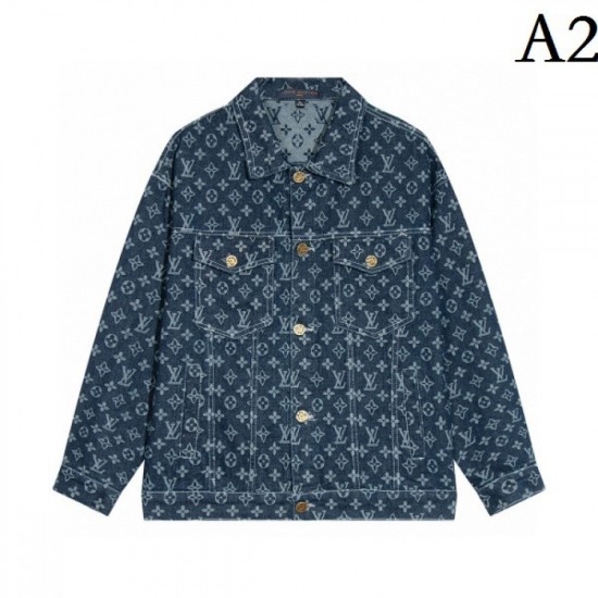 LOUIS VUITTON Louis Vuitton denim coat 2023FW latest hot topic LOUIS VUITTON Louis Vuitton denim coat 2023FW latest hot topic