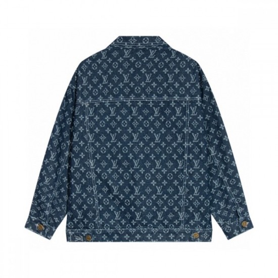 LOUIS VUITTON Louis Vuitton denim coat 2023FW latest hot topic LOUIS VUITTON Louis Vuitton denim coat 2023FW latest hot topic