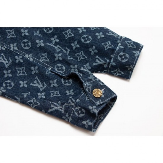 LOUIS VUITTON Louis Vuitton denim coat 2023FW latest hot topic LOUIS VUITTON Louis Vuitton denim coat 2023FW latest hot topic