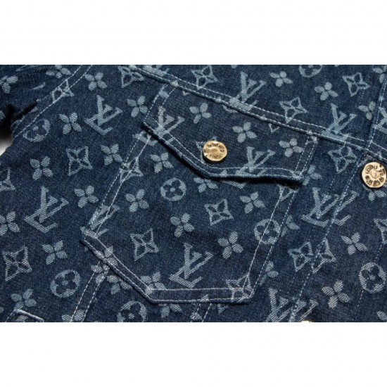 LOUIS VUITTON Louis Vuitton denim coat 2023FW latest hot topic LOUIS VUITTON Louis Vuitton denim coat 2023FW latest hot topic