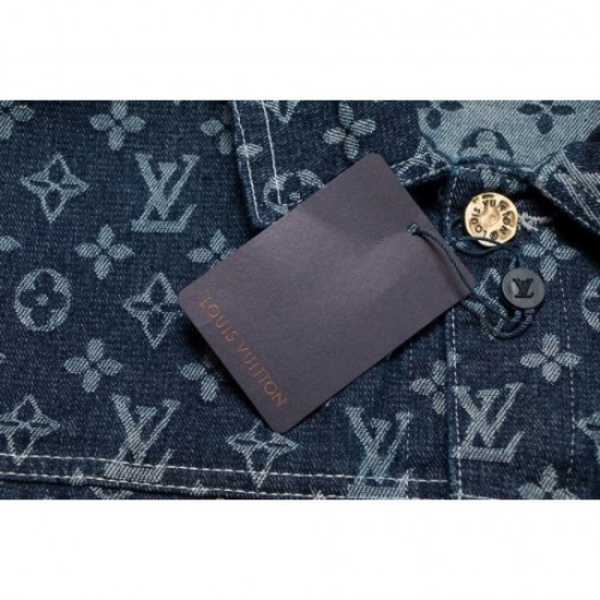 LOUIS VUITTON Louis Vuitton denim coat 2023FW latest hot topic LOUIS VUITTON Louis Vuitton denim coat 2023FW latest hot topic
