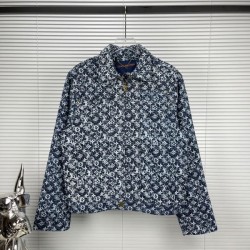 LOUIS VUITTON Louis Vuitton denim coat 2023FW online only