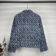 LOUIS VUITTON Louis Vuitton denim coat 2023FW online only LOUIS VUITTON Louis Vuitton denim coat 2023FW online only