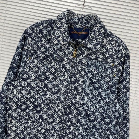 LOUIS VUITTON Louis Vuitton denim coat 2023FW online only LOUIS VUITTON Louis Vuitton denim coat 2023FW online only