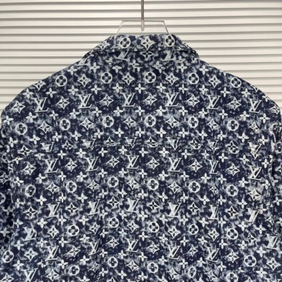 LOUIS VUITTON Louis Vuitton denim coat 2023FW online only LOUIS VUITTON Louis Vuitton denim coat 2023FW online only