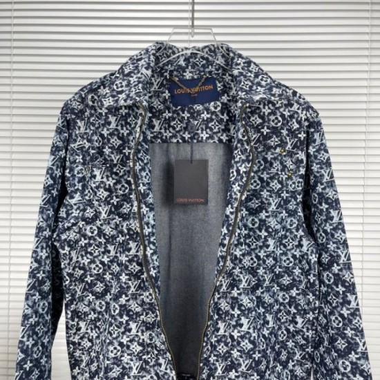 LOUIS VUITTON Louis Vuitton denim coat 2023FW online only LOUIS VUITTON Louis Vuitton denim coat 2023FW online only