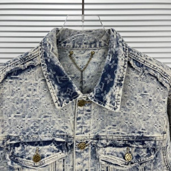 LOUIS VUITTON denim coat 2023FW last chance LOUIS VUITTON denim coat 2023FW last chance