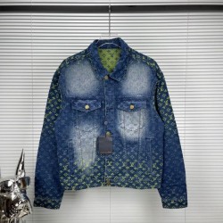 LOUIS VUITTON Louis Vuitton denim coat 2023FW very popular item