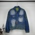 LOUIS VUITTON Louis Vuitton denim coat 2023FW very popular item